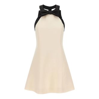 Valentino Garavani Crepe Couture Mini Dress - female - Valentino Garavani - Party Dresses - Multicolor - XS - Dresses