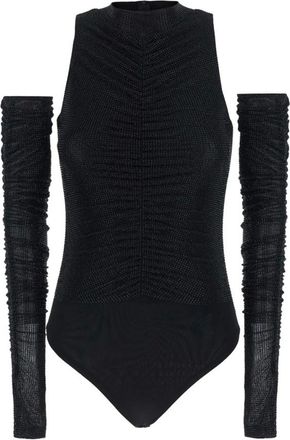 Twentyfourhaitch Donna, Top, Nero, M, new