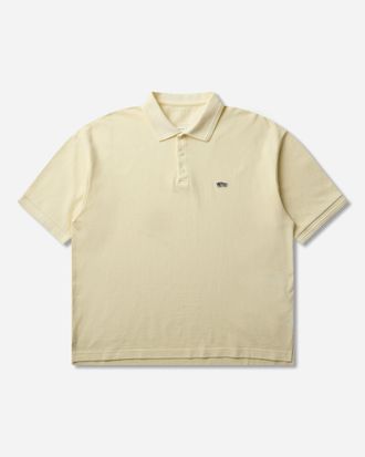 Visvim Men s Mondo Weller Shortsleeve Polo Light Yellow
