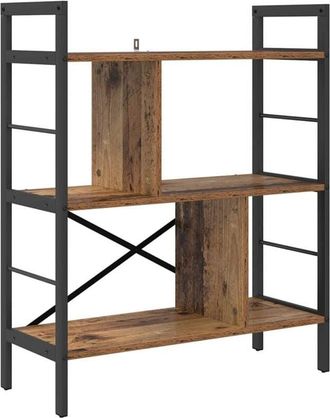 vidaXL Estante de libros Madera Vieja 75 x 30 x 91 cm vidaXL