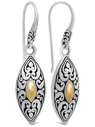 Devata Angel Eyes Earrings in Sterling Silver and 18K Gold at Nordstrom