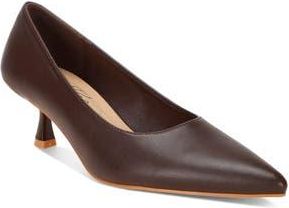 London Rag Blara Pointed Toe Pump in Brown at Nordstrom Rack, Size 6.5