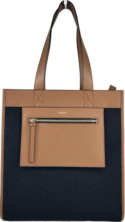 Burberry Burberry Small Pocket Tote Manzon Bag Womens Purse