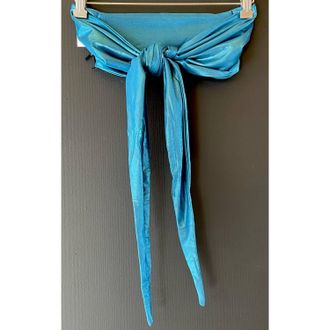 JADE Swim Anya Wrap Top In Sea Salt