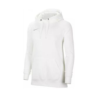 Nike Club Fleece Pullover Hoodie - Dames - Sportshirts - Wit - XL - Katoen - Fitness