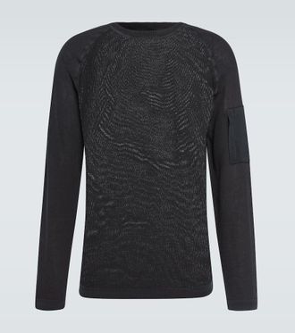 C.P. Company C. P. Company brushed Black Cotton Sweatshirt