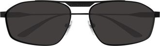 Balenciaga Tag 2.0 Zonnebrillen - unisex - Zonnebrillen - Zwart - 63 MM - Accessoires