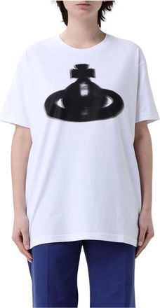 Vivienne Westwood Mujer, Camisetas, Blanco, Talla: M