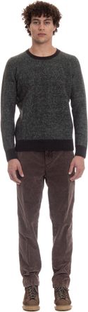 Drumohr Brushed Wool Crewneck Sweater