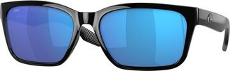 Costa 6S9081 Palmas Polarized 908101 Womens Sunglasses Black Size 57