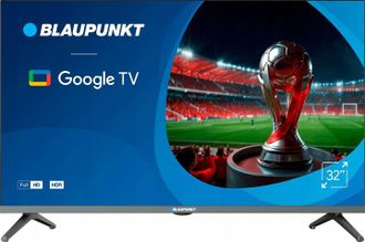 Blaupunkt 32 Pulgadas Led Full Hd Google Tv Dvbt T2 Hevc Tv Sin Marco