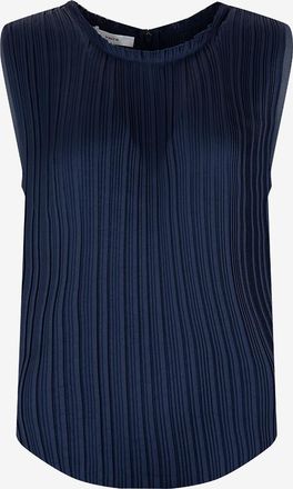 Vince &Auml;rmelloses Top Pleated Crew