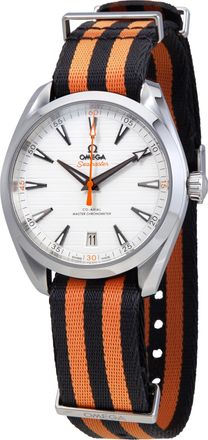 Omega Pre-owned Omega Seamaster Aqua Terra Automatic Silver Dial Mens Watch 220.12.41.21.02.003