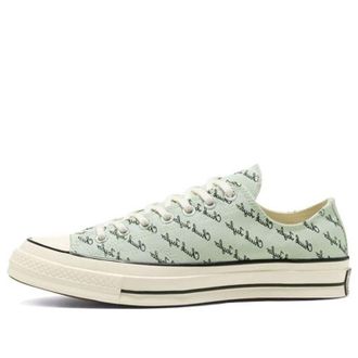 Converse Chuck 70 Low Scripted Signature Print - Green Oxide 167699C