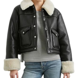 Rails Imani Jacket In Black/ivory
