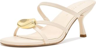 Marc Fisher Natesa Womens Dress Sandals Ivory Leather : 7.5 M