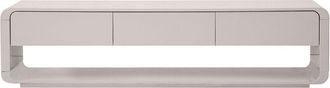 Miliboo Mobile TV design beige lucido con 3 cassetti L179.5 cm SAILOR
