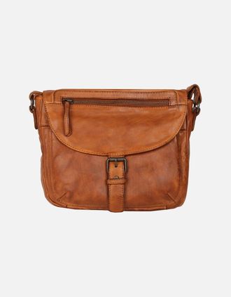 Gianni Conti Womens Alessandria Womens Messenger Bag - Brown - Size: ONE size