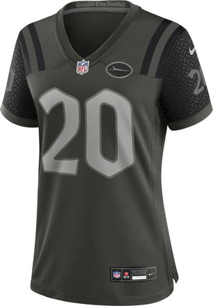 Nike Breece Hall New York Jets Rivalries Collection Womens Nike Womens NFL Game Jersey in Green | 67NW0G6672F-GT9