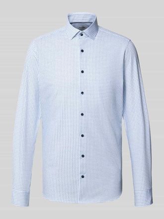 Olymp Level 5 Slim Fit Business-Hemd mit Kentkragen in Weiss, Gr&ouml;&szlig;e 44