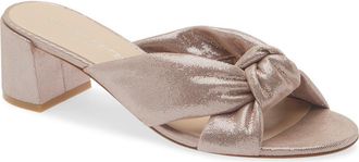 Stuart Weitzman Soplaya Block Slide 50 Sandal in Blushful Pink at Nordstrom, Size 10.5
