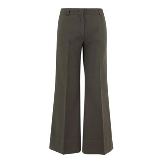 Ql2 Quelledue Wide Trousers, female, Green, Size: 3XL Melody Trousers