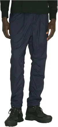 Undercover Broeken, Heren, Blauw, M, Polyester, Technische broek met aantrekkoord