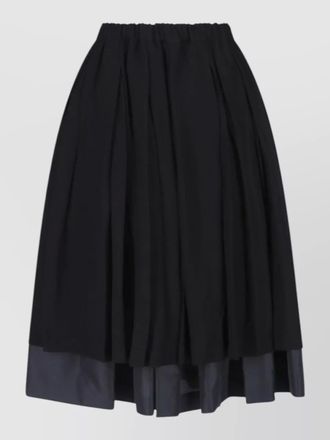 Comme Des Gar&ccedil;ons midi full skirt