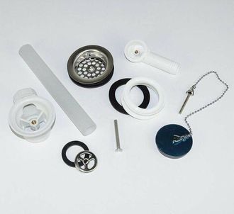 Villeroy & Boch Villeroy&boch - O.novo - Sistema di troppopieno per lavelli in ceramica, cromo 94281061