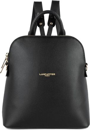 Lancaster Zipp&eacute; Sierra Jia Rugzak Zwart - Dames - Rugzakken - Zwart - ONE Size - Leer - Tassen