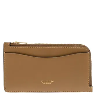 Coach New York Zip Leather Card Case