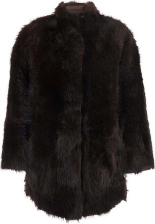 Urban Code Cappotto reversibile in ecopelliccia - - Jackets - Donna - Marrone - S
