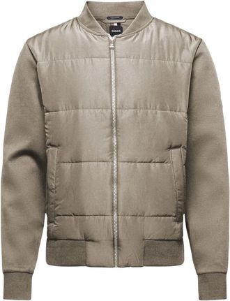 HUGO BOSS Katoenen Jas - Heren - Winterjassen - Beige - XL - Katoen - Jassen