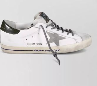 Golden Goose star detail sneakers with contrast heel tab