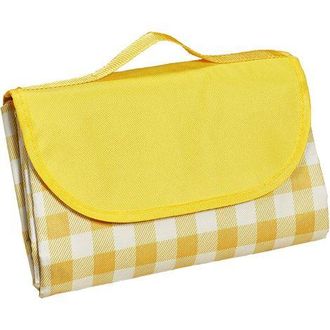 OEM Manta De Picnic Aislante E Impermeable Con Asas, 200x200 Cm, Naranja