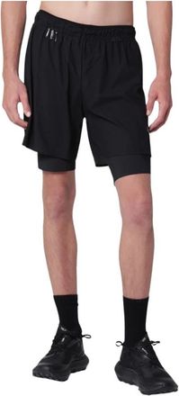 SATISFY Rippy Cordura 8 Trail Shorts - Sport - Hombre - Negro - S