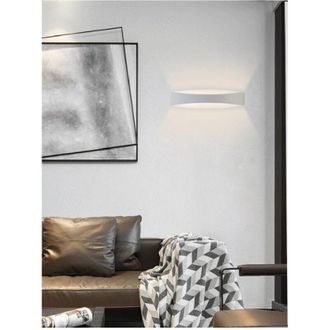 Trade Shop Trade Shop Traesio - Trade Shop - Applique Lampada Da Parete Luce Led Moderna 12 Watt Luce 4000k 6500k 3000k E59-b