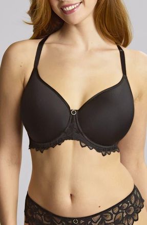 Panache Allure Underwire Spacer T-Shirt Bra in Black at Nordstrom, Size 36Dd