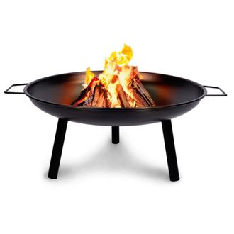 Alpina Cuenco de fuego negro h29xb61xl61cm