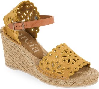 Pedro Garcia Orito Espadrille Sandal in Saffron at Nordstrom Rack, Size 9.5Us / 39.5Eu