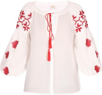 Usha Blouse Dames wit