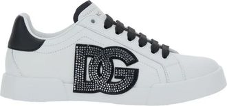 Dolce & Gabbana Witte Sneakers - Dames - Sneakers - Wit - 36 EU - Schoenen