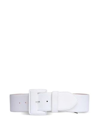 Maison Vaincourt La Merveilleuse leather belt - White