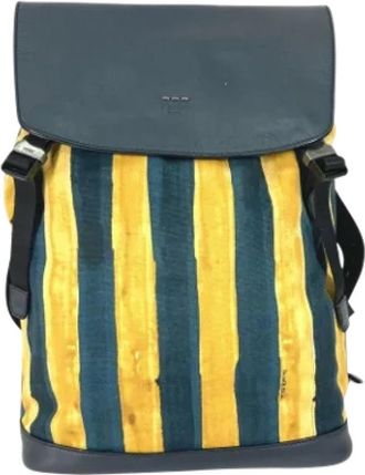 Fendi Pre-owned Fabric fendi-bags - Dames - Vintage Rugzakken - Geel - ONE Size - Vintage