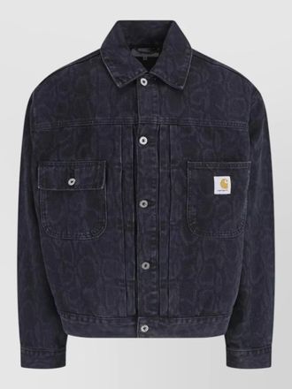 Carhartt Work in Progress coat chest pockets adjustable back strap