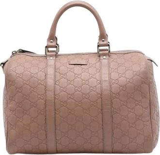 Gucci Pre-owned Joy Boston Bag - Dames - Pre-owned - Bruin - Maat: ONE Size