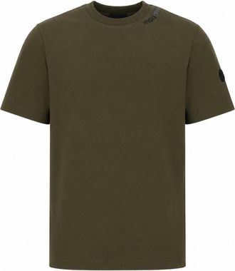 Moncler Dark Green Crew Neck T-Shirt