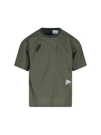 And Wander pullover T-shirt