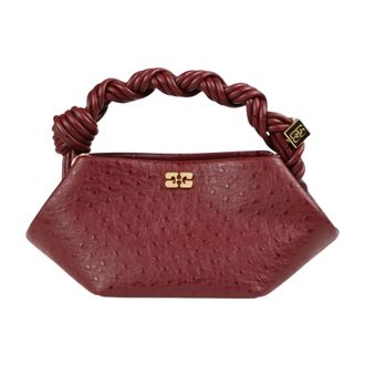 Ganni Mini Bou Bag - - Bags - Donna - Rosso - ONE SIZE
