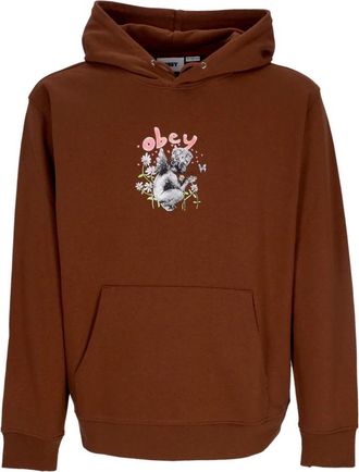Obey Premium Lichtgewicht Hoodie - Heren - Hoodies - Bruin - XL - Katoen - Hoodies & sweatvesten